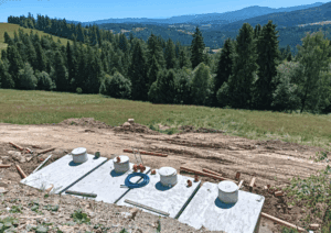 Szamba betonowe Żywiec – trwałe zbiorniki z montażem od producenta Mysłek