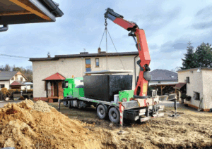 Szambo betonowe Drogomyśl – trwały zbiornik z montażem i transportem od producenta Mysłek