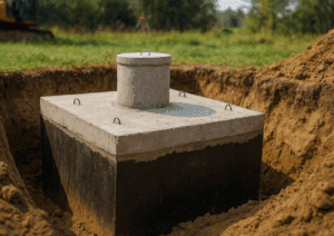 Szambo betonowe Lubomia – solidny zbiornik z montażem i transportem od producenta Mysłek