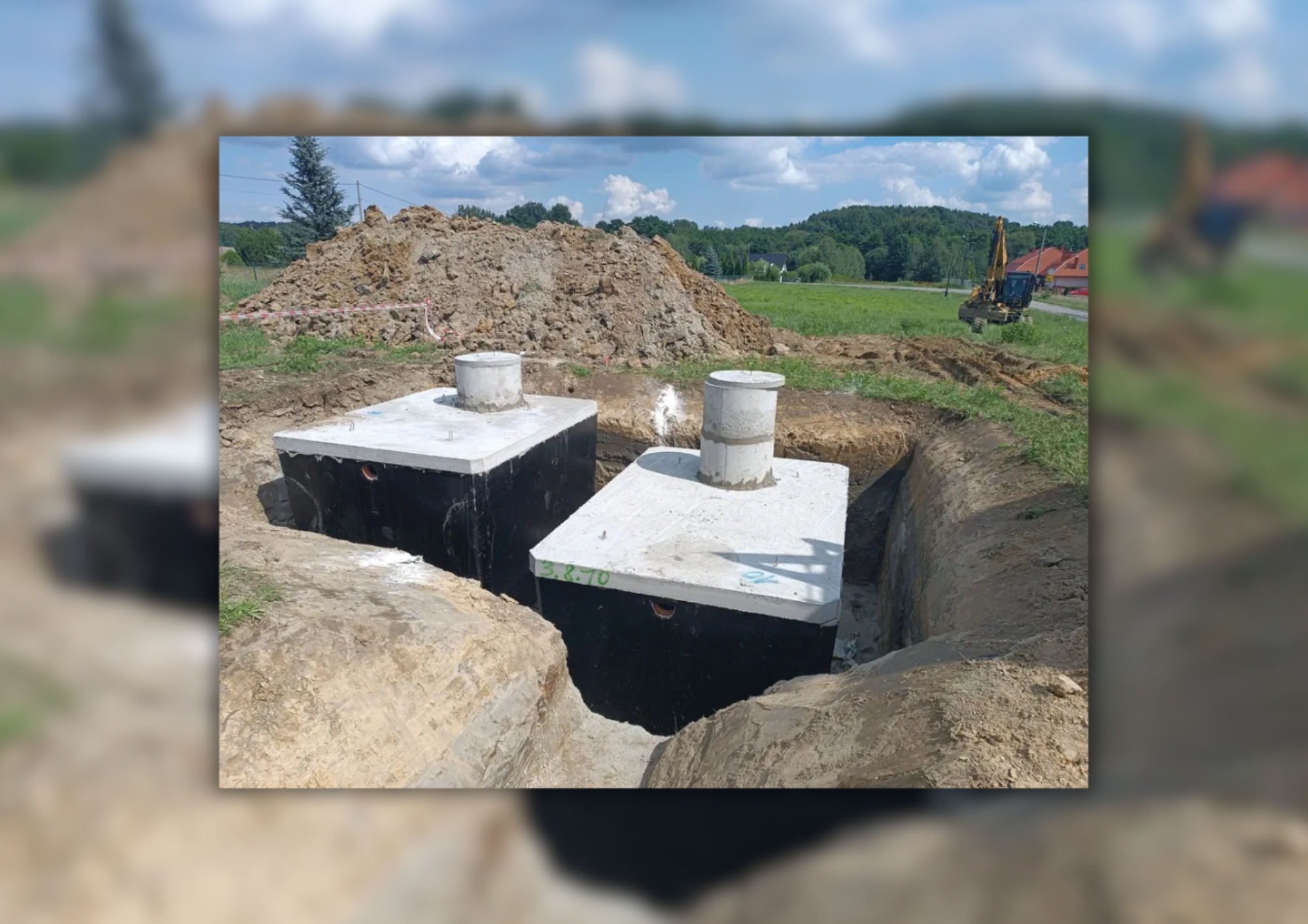 Szambo betonowe Koszęcin dostarcza producent zbiorników betonowych Śląsk