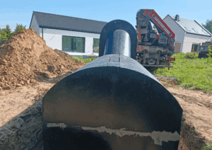 Piwniczka ogrodowa Śląsk – betonowa piwnica ze schodami