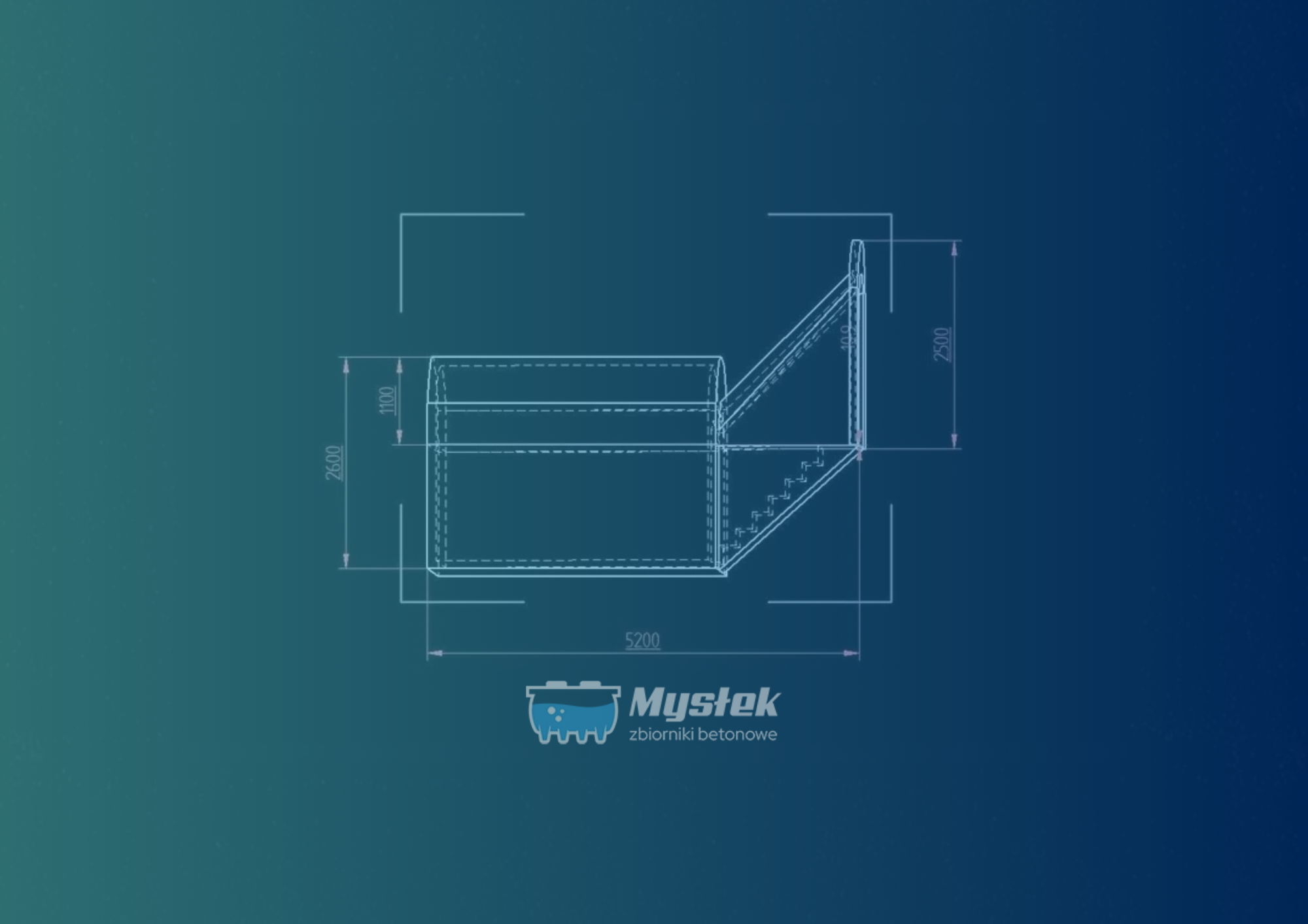 Piwnica betonowa ze schodami: PREMIUM piwniczka ogrodowa Śląsk