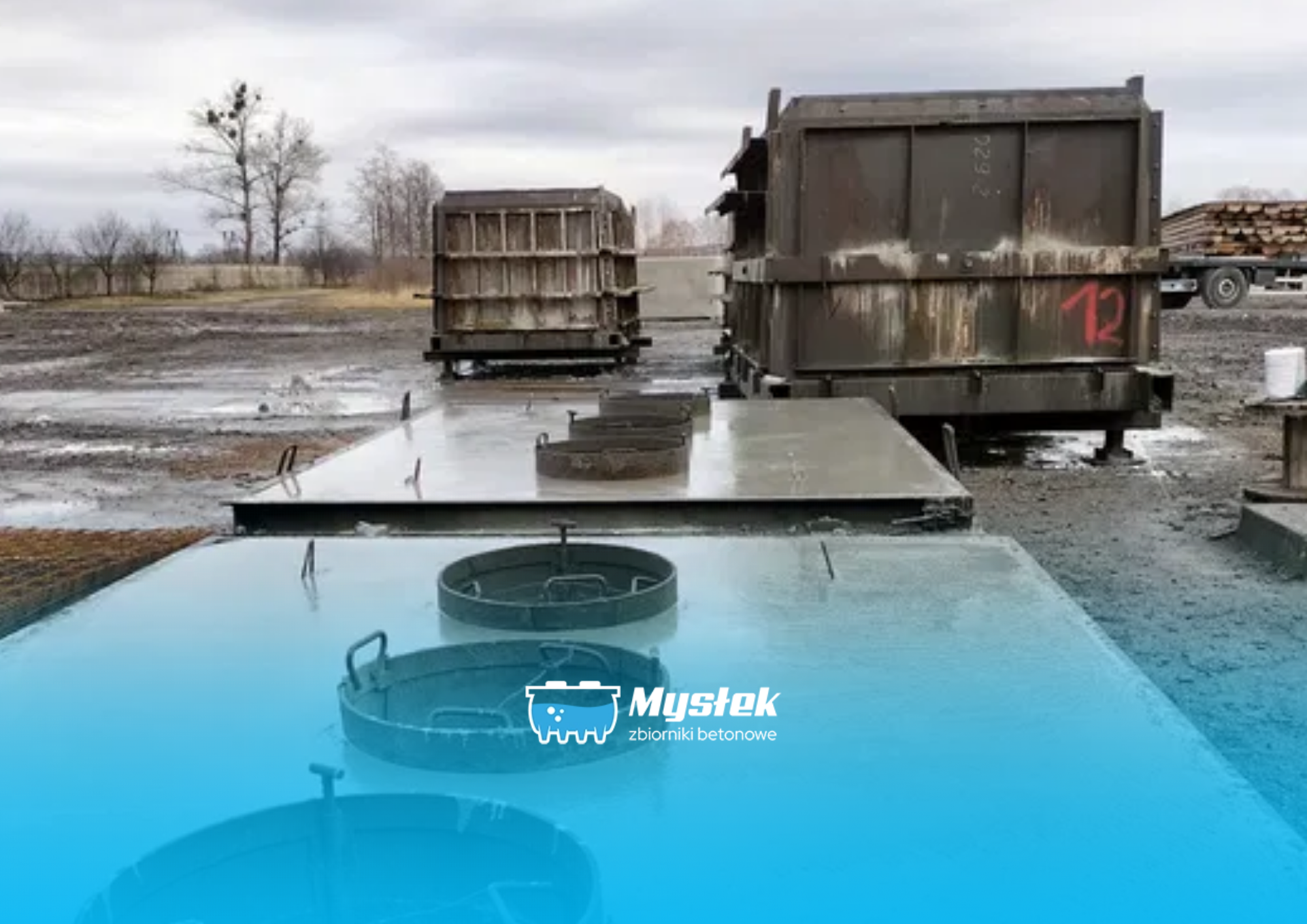 Szamba betonowe producent – Mysłek Zbiorniki Betonowe