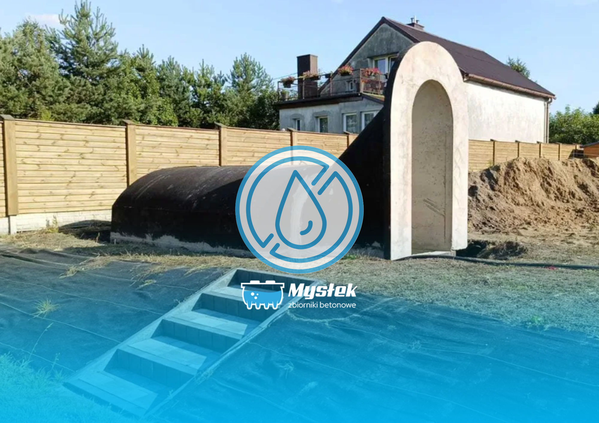 Piwnica z betonu wodoszczelnego – działa w najbardziej wymagających warunkach