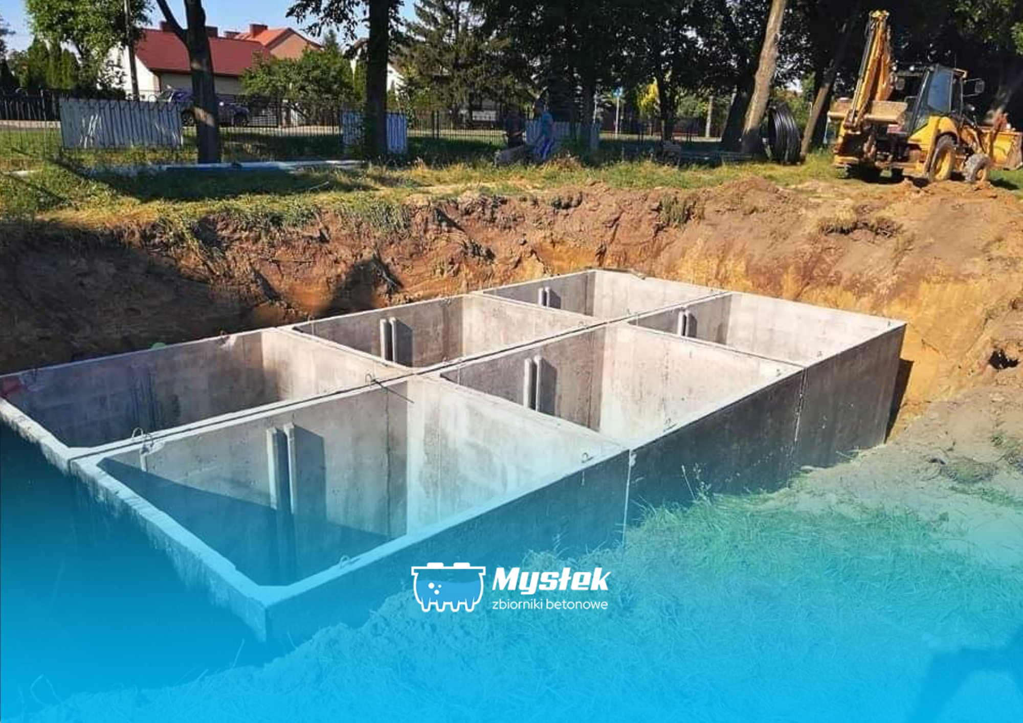 Zbiornik retencyjny Wrocław – trwały, betonowy zbiornik przeciwpożarowy