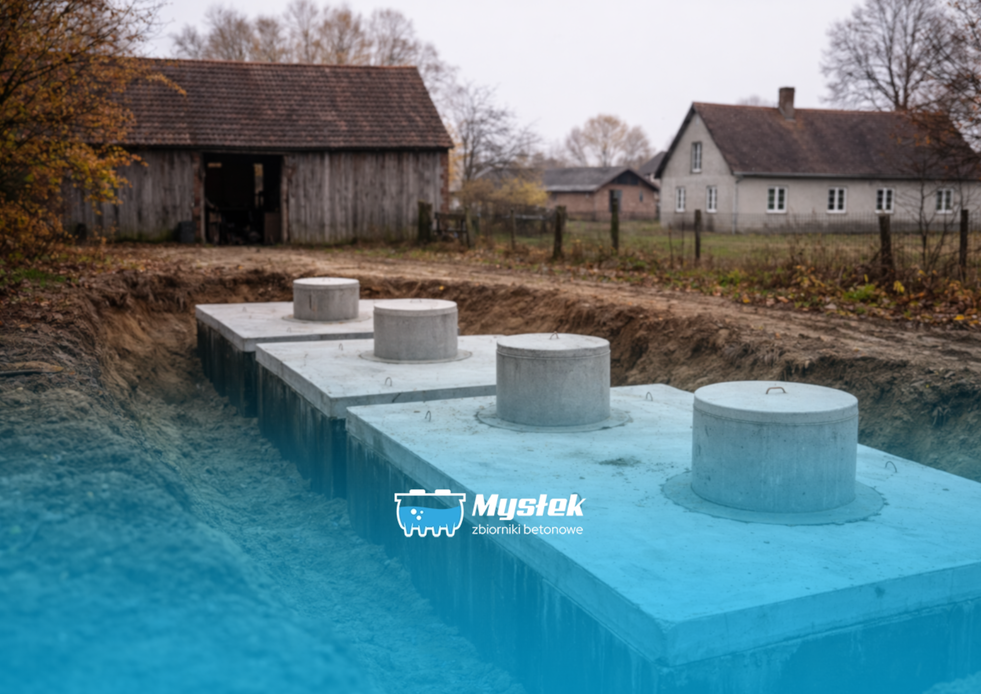 Zbiorniki na gnojowicę betonowe – trwałe i bezpieczne rozwiązanie dla gospodarstw rolnych