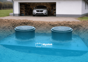 Czy można jeździć samochodem nad szambem betonowym?