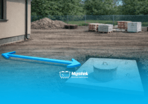 Jak daleko od domu można zamontować szambo?