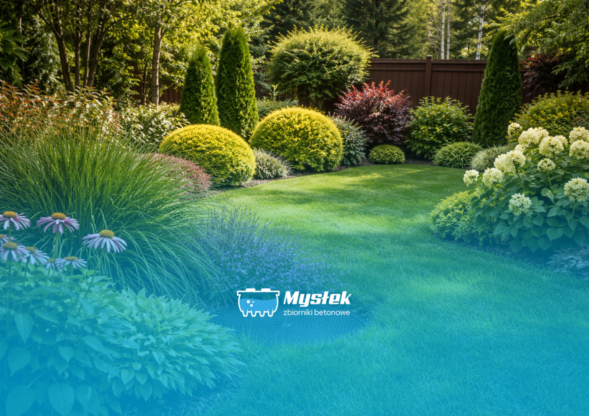 Jak zamaskować szambo w ogrodzie?