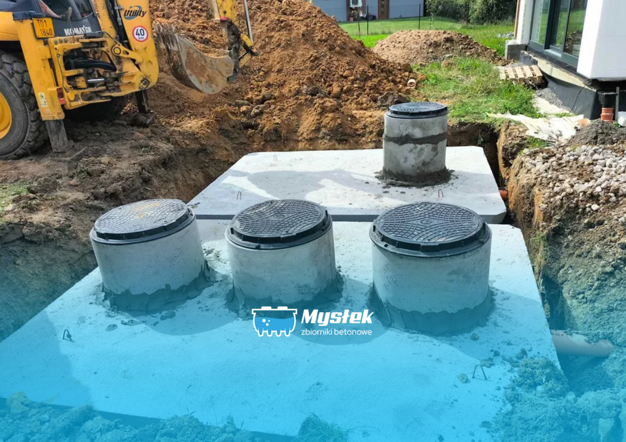 Szambo betonowe z montażem i wykopem Śląsk – kompleksowa realizacja od producenta